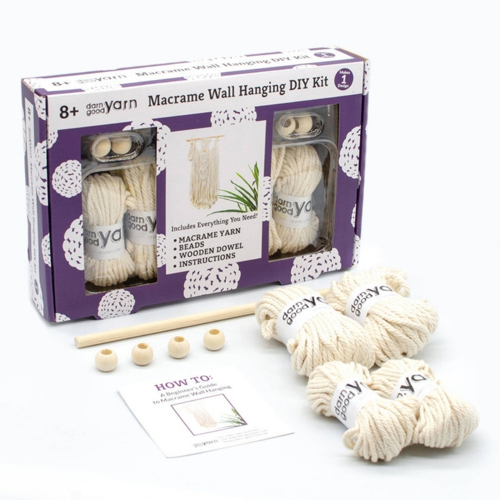 Macrame Wall Hanging DIY Kit - Cream